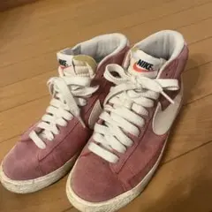 NIKE ピンク ハイカット スニーカー