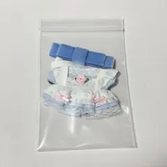 ノ*ル様 ぬい服　ちびぐるみ　メイド服　水色 ピンク