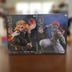 鬼滅の刃　煉獄杏寿郎　猗窩座　ぬーどるストッパーフィギュア2点セット