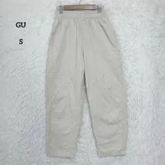 GU ジーユー コーデュロイシェフパンツ S ウエストゴム イージーパンツ