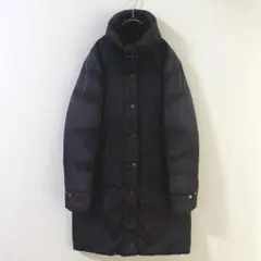 4996 ZARA ザラ　ダウンジャケット　アウター　コート　黒　襟ボア