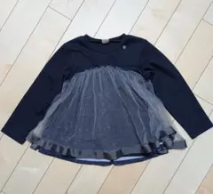 petit main ネイビー チュニック 120cm