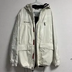 Columbia マウンテンパーカー M ホワイト