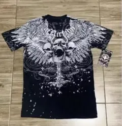 Affliction スカル ウィング Tシャツ y2k ラウンジ