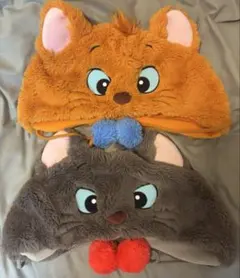 【まる様専用】ディズニーファンキャップ　ベルリオーズ　トゥルーズ　2点セット