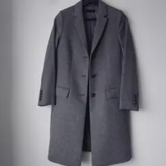 ユニクロ ウールカシミヤ チェスターコート レディース