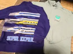 新幹線デザイン トレーナー 紫色