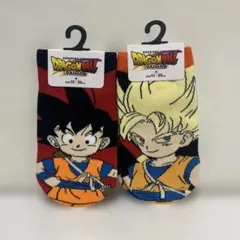 ドラゴンボールDAIMA キッズ靴下 2足セット 悟空