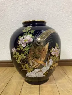 陶胎漆器 金彩蒔絵花壺 /Wajima Lacquer Vase - メルカリ