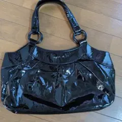 agnès b. ブラック ハンドバッグ