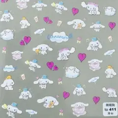 #411 極薄ネイルシール ステッカー シナモロール サンリオ 新品