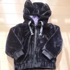 ANNA SUI mini 猫耳フードジャケット ジャンパー　ファーブルゾン