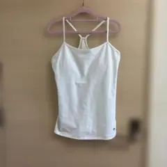 SUKALA ヨガウェア カップ付き タンクトップ ホワイト　Mのサムネイル