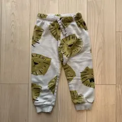 h&m キッズ スウェットパンツ ライオン 98cm