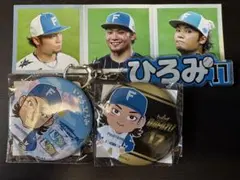 北海道日本ハムファイターズ 伊藤大海 缶バッジ アクリルキーホルダー ステッカー