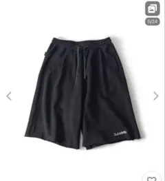 Subciety ブラック スウェット ハーフパンツ XL ビッグサイズ 春夏のサムネイル