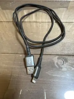 Lightningケーブル USB-A ブラック