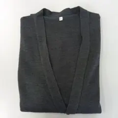 メンズ Vネック カーディガン グレー LLのサムネイル