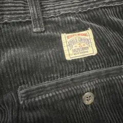 USA製 90s ポロラルフローレン ブラック コーデュロイパンツ　w36