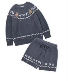 【新品未使用】gelato pique/ジェラートピケ/テディベア/ルームウェア