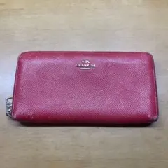 COACH レッド 長財布