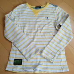 klädskaap ストライプ 長袖カットソー