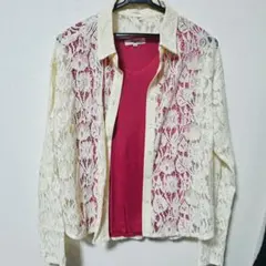 NATURAL BEAUTY BASIC テチチ　セット　レース