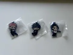 呪術廻戦　でふぉラバ　キーホルダー　虎杖 伏黒 乙骨 セット売り