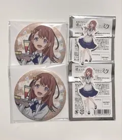 花里みのり はぴこれ 缶バッジ ステッカー