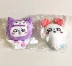 ちいかわ　カニなモモンガ　サンリオ　モモンガ×クロミ　マスコット　2点セット