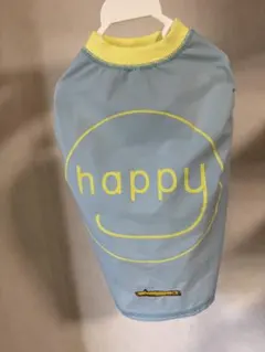 犬服 happyロゴ ライトブルー サイズ6のサムネイル