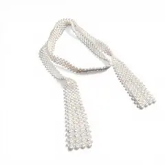 Y2k Vkei Gothic Perl necklace 巻き ネックレス