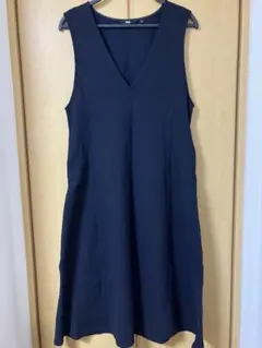 UNIQLO ブラッシュドジャージージャンパースカート　S