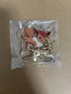 ポケモンカフェ　アクリルキーホルダー　イーブイ