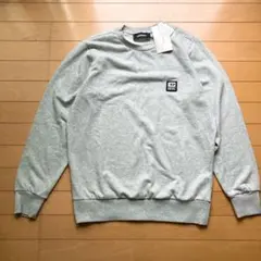 新品未使用 DIESEL グレー クルーネック トレーナー M