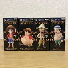 ワンピース ワールドコレクタブルフィギュア STYLE UP ルフィ ウソップ