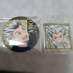 ハイキュー 木兎光太郎 缶バッジ ホログラム ビスケット　缶バッチ　シール
