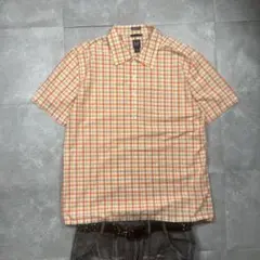 Y2K 00s oldgap短丈チェックシャツテック系archive c-boyのサムネイル