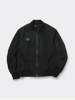 新品　 GU×UNDERCOVER リブブルゾン　ブラック　 M