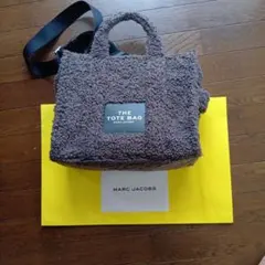 MARC JACOBS THE TOTE BAG ボアトート縦２５、横巾３３のサムネイル