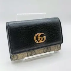 GUCCI グッチ　GGパターン 6連 キーケース　GGマーモント　スプリーム