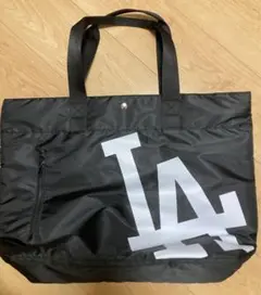 ドジャース　トートバッグ　ブラック