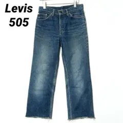 Levis リーバイス 505-0217カットオフデニムパンツ ジーンズ 90s