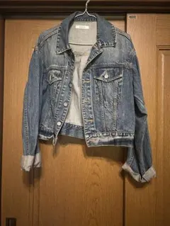 MOUSSY クロップドデニムジャケット