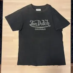 Von Dutch Tシャツ フェード ブラック グランジ ヴィンテージ風のサムネイル