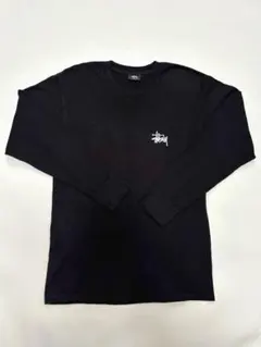 STUSTY ステューシー 黒 長袖 ロゴ Tシャツ カットソー 【正規品】