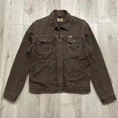 Wrangler 復刻 24MJZ デニムジャケット M ブラウン ラングラー