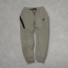 【美品】NIKE テックフリースパンツ スリムフィット スウェット グレー Sのサムネイル