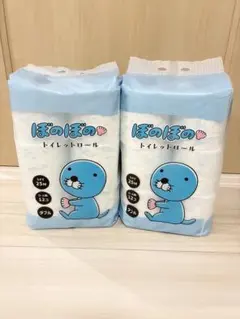 ぼのぼの トイレットペーパー トイレットロール　ダブル 12ロール×2 24個