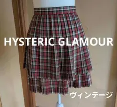 HYSTERIC GLAMOUR プリーツミニスカート